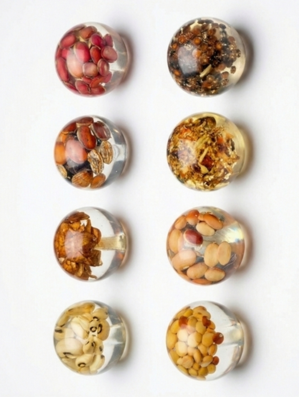 Resin Door Handle Set - 8 Count